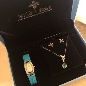 NEW!!!! Bella & Rose Jewelry Set
